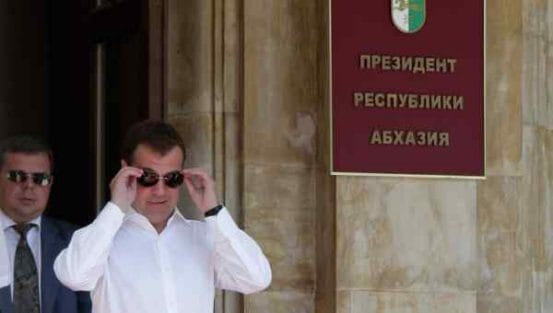 Medvedev abhazia