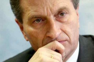 Comisarul european Gunther Oettinger indeamna la unitate energetica