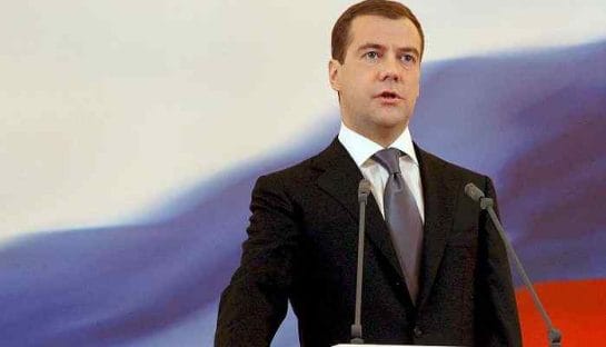 Premierul rus, Dmitrii Medvedev, nu accepta integrarea euroatlantica a Ucrainei si Georgiei