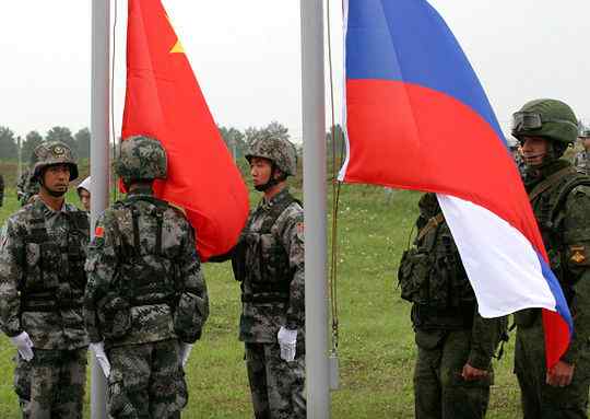 Russia China military