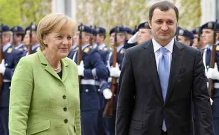 Filat spera ca Merkel va transmite un mesaj european puternic de sustinere a Republicii Moldova