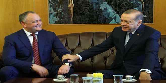 Președintele Igor Dodon este mândru de relația sa cu Erdogan