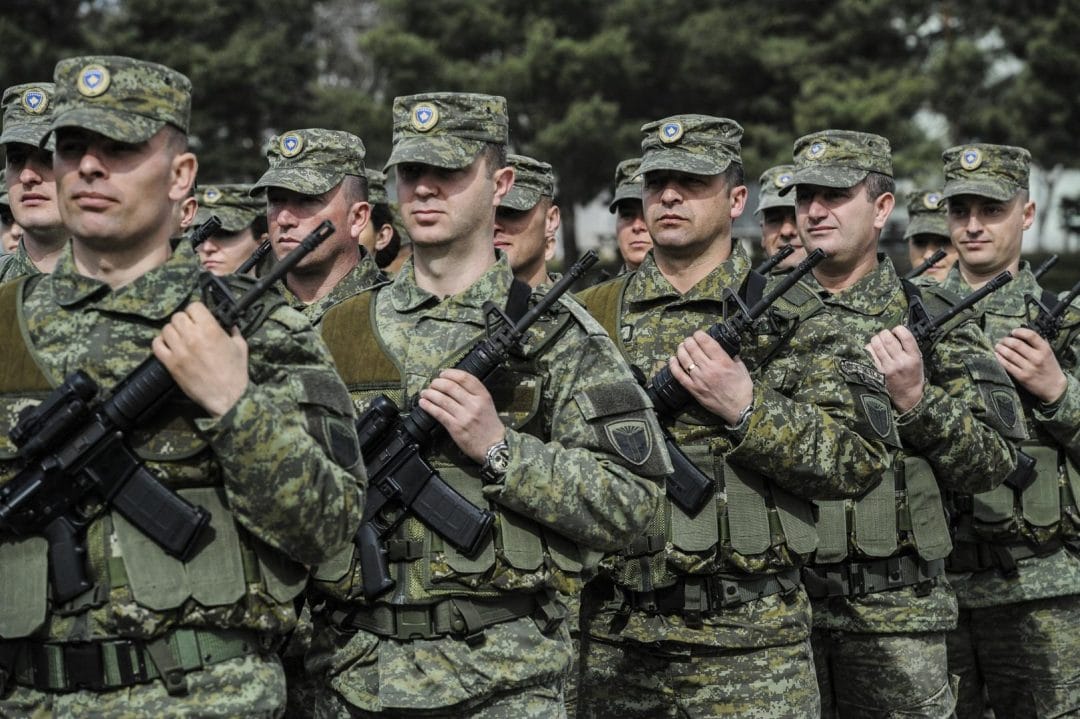 Armata Republicii Kosovo, semn al independentei fata de Serbia